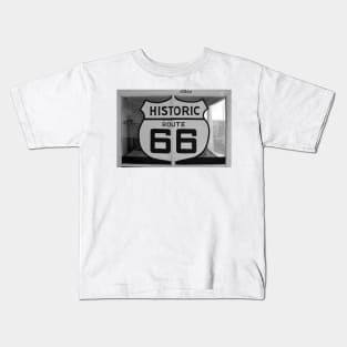 Route 66 fine art photography Kids T-Shirt